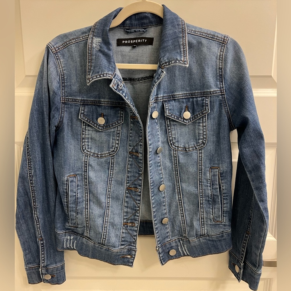 Stretch Denim Jacket